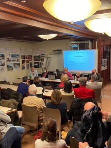 Membres de l’APACH réunis lors de l’Assemblée Générale Ordinaire 2021 à La Désalpe, Crans-Montana.